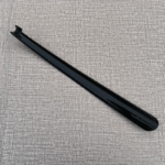 1Pc Ergonomic Shoe Horn - 42Cm Long, Thick Plastic, No-Bend Design For Easy Shoe Wear At Home Or Hotel, Blue & Black Options - Image 3