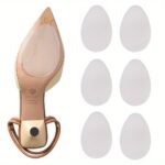 4Pcs Rubber Wear-Resistant Non-Slip Self-Adhesive Stickers For High Heel Outsoles - Image 3