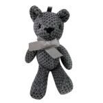 1Pc Handmade Stuffed Bear Plush - Realistic 15Cm/5.9" Soft Doll, Cute Baby / Stuffed Animal, Keychain Pendant For Wedding Birthday Party Decor, Accessory (Grey////) - Image 5
