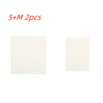 50Sheets Transparent Sticky Note Pads Notepads Journal School Stationery Office Supplies - Image 14