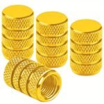 4Pcs Noelen Gad Tire Valve Caps - Black Aluminum Alloy, Corrosion-Resistant, Universal Fit For Cars, Trucks, Motorcycles, Suvs & Bicycles, Durable & Stylish Design, Vehicle Maintenance, Sleek Appearance, Corrosionresistant Material, Suv Drivers, Automotive Accessories, Vehicle Protection, Highquality Cap, Precision Engineering, Auto Accessory, Auto Enthusiasts, For Hyundai, Truck Owners - Image 9