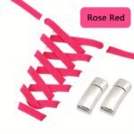1 Pair Diamond Cross Locks No Tie Elastic Shoelaces For Sneakers, Durable Acetate Fiber - Image 15