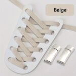 1 Pair Diamond Cross Locks No Tie Elastic Shoelaces For Sneakers, Durable Acetate Fiber - Image 16