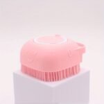 Soft Pet Bath Massage Gloves With Gentle Brush Bristles - Safe & Comfortable Dog & Cat Grooming Brush, Non-Slip Grip, Durable Plastic & Design For Sensitive Light Beige, Easy To Clean, Suitable For Puppies, Small & Large Dogs, Petsafe Material, Puppy Care - Image 7