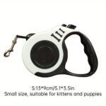 One Double Switch Pet Retractable Leash Colorful Bone Pattern Dog Nylon Rope - Image 15