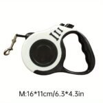 One Double Switch Pet Retractable Leash Colorful Bone Pattern Dog Nylon Rope - Image 27