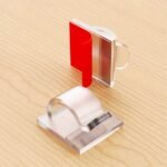 50Pcs New Adhesive Cable Clips Upgraded Wall Wire Holders For Cable Management For Pc, Wall, Under Desk, Christmas Lights Clip Indoor/Outdoor, Car, Dash Cam, Ethernet, Electric Wires Small - Image 7