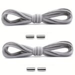 High Density Woven Laces For Outdoor Casual Shoes Work Shoes Fine Texture Round Laces Shoelaces - Image 24