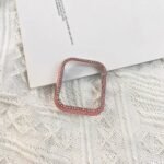 Inlaid Protective Cover For Apple Watch 8 7 45Mm 41Mm Electroplated Color Watch Case For Iwatch Series 8 7 6 5 4 3 Se 40Mm 44Mm 38Mm 42Mm Pc Watchshell - Image 3