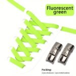 1Pair No-Tie Shoelaces With Buckles For Sneakers Sports Shoes - Image 25
