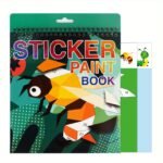 1Pc Halloween Christmas Thanksgiving Decor Stickers Book Crafts, Stickers Paint Books For Birthday Party Favor Gift, Road Plane Travel Toy Activity Books - Image 17