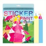 1Pc Halloween Christmas Thanksgiving Decor Stickers Book Crafts, Stickers Paint Books For Birthday Party Favor Gift, Road Plane Travel Toy Activity Books - Image 13