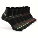 6Pairs Men'S Athletic Ankle Socks Performance Cushioned Breathable Low Cut Tab Sock With Arch Support - Image 16