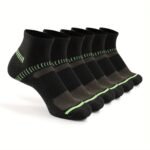 6Pairs Men'S Athletic Ankle Socks Performance Cushioned Breathable Low Cut Tab Sock With Arch Support - Image 15