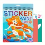 1Pc Halloween Christmas Thanksgiving Decor Stickers Book Crafts, Stickers Paint Books For Birthday Party Favor Gift, Road Plane Travel Toy Activity Books - Image 15