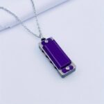 Necklace Harmonica, Four-Hole Eight-Tone Mini Harmonica, 4 Holes, 8 Tones, Playing Harmonica, Can Play Songs - Image 13
