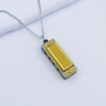 Necklace Harmonica, Four-Hole Eight-Tone Mini Harmonica, 4 Holes, 8 Tones, Playing Harmonica, Can Play Songs - Image 7