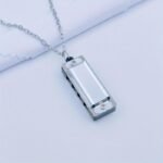 Necklace Harmonica, Four-Hole Eight-Tone Mini Harmonica, 4 Holes, 8 Tones, Playing Harmonica, Can Play Songs - Image 12