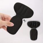 1 Pair 2-In-1 T-Shaped Foam Heel Stickers For Women'S High Heels, Half Size Pads With Thickened Anti-Slip And Anti-Fraying Shoe Heel Inserts - Image 3