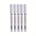 5Pcs/Set Extended Nib 20Mm Red Black Blue White Green Ink Long Head Markers Bathroom Woodworking Decoration Metal Plastic Wood Multi-Functional Write Deep Hole Marker Pens - Image 5