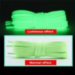 1Pair Luminous Flat Laces For Low Top Canvas Shoes, Sneakers, Casual Shoes, Men And Women Trendy Sports Laces Couple Shoelaces - Image 11