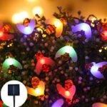 5M Solar-Powered Honey Bee String Lights, 20 Led Warm Glow Outdoor Garden & Patio Decor,, Easy Installation With Removable Stand, Perfect For Christmas & Year-Round Use, Festive Yard Decor | Whimsical Bee Design | Solarpowered Light, Solar Garden Decor - Image 7