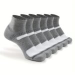 6Pairs Men'S Athletic Ankle Socks Performance Cushioned Breathable Low Cut Tab Sock With Arch Support - Image 9