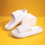 Summer New Outdoor Slippers With Soft Soles For Indoor Use, Couples' Beach Shoes For Women - Trendy Home And Kitchen Sandals - Image 13