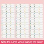 45/90/180Pcs Transparent Name Sticker Custom Stickers Waterproof Medium Size 3.4X1.2Cm Personalized Label For Schlool Stationery Waterbottle Office Supplies - Image 3