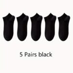 Women'S Classic Invisible Socks, Solid Color, Polyester 94% Spandex 6%, Knit Fabric, 200G/M?, Hand Wash, For Women - Image 11