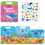 Reusable Sticker Book, Washable Stickers, Christmas Gift For Adults Easter Gift -Winter, New Year - Image 5