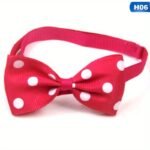 Polka Dot Bow Tie Pet Dog Collars Adjustable Necklace Collar Safety Bow Tie Collars Dog Pet Supplies - Image 13