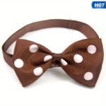 Polka Dot Bow Tie Pet Dog Collars Adjustable Necklace Collar Safety Bow Tie Collars Dog Pet Supplies - Image 15