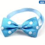 Polka Dot Bow Tie Pet Dog Collars Adjustable Necklace Collar Safety Bow Tie Collars Dog Pet Supplies - Image 17