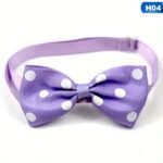 Polka Dot Bow Tie Pet Dog Collars Adjustable Necklace Collar Safety Bow Tie Collars Dog Pet Supplies - Image 9
