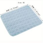 Beiyu Pet Cooling Mat For Dogs & Cats - Breathable Washable Polyester Pet Bed With Ventilation Holes, Cooling Pad For Car Seat & Small House Cover, Summer Comfort For Small To Medium Dogs, Durable & Easy-Clean Design, Pet Cooling Mat, Pet Comfort Accessory, Ventilated Pet Bed, Easyclean Material, Dog Bed, Refreshing/Cooling Mat For Dog, Cat Bed, Xxl Dog Bed, Dog Accessory - Image 3