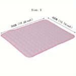 Beiyu Pet Cooling Mat For Dogs & Cats - Breathable Washable Polyester Pet Bed With Ventilation Holes, Cooling Pad For Car Seat & Small House Cover, Summer Comfort For Small To Medium Dogs, Durable & Easy-Clean Design, Pet Cooling Mat, Pet Comfort Accessory, Ventilated Pet Bed, Easyclean Material, Dog Bed, Refreshing/Cooling Mat For Dog, Cat Bed, Xxl Dog Bed, Dog Accessory - Image 41