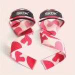 1 Pair Skdk Weight Lifting Wrist Straps With Extra Hand Grips - Breathable Mesh Gym Wrist Wraps For Deadlifts, Strength Training & Bodybuilding - Mixed Colors (Black/Blue/Pink/Red/Grey), Bodybuilding Essentials | Adjustable Wrist Straps | Mesh Wrist Wraps, Wrist Straps For Weightlifting - Image 7