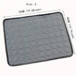 Beiyu Pet Cooling Mat For Dogs & Cats - Breathable Washable Polyester Pet Bed With Ventilation Holes, Cooling Pad For Car Seat & Small House Cover, Summer Comfort For Small To Medium Dogs, Durable & Easy-Clean Design, Pet Cooling Mat, Pet Comfort Accessory, Ventilated Pet Bed, Easyclean Material, Dog Bed, Refreshing/Cooling Mat For Dog, Cat Bed, Xxl Dog Bed, Dog Accessory - Image 23