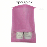 5Pcs Non-Woven Travel Portable Bag, Waterproof Pocket, Clothing Classified Hanging Bag - Image 18