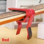 Aluminum Alloy Guitar Capo - Quick-Change Adjustable Clamp For Acoustic, Electric, Classical & Ukulele - 5 Colors (White, Red, Blue, Golden, Black) - Durable Tone Adjusting Tool For Musicians, Guitar Accessories, Musical Instrument Accessory, Compact Accessory, Precision Mechanism, Acoustic Players - Image 11