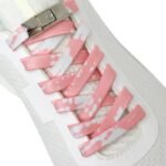 1 Pair 100 Cm No-Tie Elastic Colored Laces, Including 2 Fixed Buckles, Adjustable Comfort Loafers Elastic Laces, Adults, The Elderly, Can Be Used For Sports Shoes, Casual Shoes And Other Shoes - Image 16