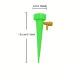 1Pc/10Pcs, Automatic Drip Spikes Plant Watering Tools Irrigation System Flower Garden Supplies Plant Watering Adjustable Home Self-Watering Device, Color Random - Image 3