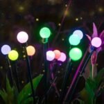 1Pc/2Pcs Solar Garden Lights, For Outdoor Garden, Path, Lawn, Decorations, For Halloween Christmas New Year Decoration - Image 3
