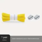 Easy-Clip No-Tie Elastic Shoelaces For Youngsters & Adults - 8Mm Wide, Durable Spandex Material - Image 16