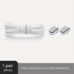 Easy-Clip No-Tie Elastic Shoelaces For Youngsters & Adults - 8Mm Wide, Durable Spandex Material - Image 3
