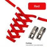 4Pcs Shoelaces And No Tie Shoelaces Buckle Set, Elastic Laces For Sneake, Men'S And Women'S Adult Widened Flat Shoelace For Shoes For King'S Day - Image 15