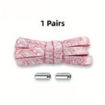 1Pair Lazy Shoe Laces Buckle, No Tie High Stretch Elastic Shoelaces, Adults, Easy To Wear And Release - Image 13