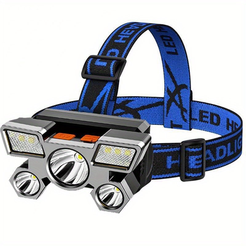 product-1f135083168-2777078c-f5cc-4602-9b99-23955807c43f_800x800.jpeg Powerful Rechargeable Headlamp With Super Bright Long-Range Outdoor Head-Mounted Miner'S Lamp For Outdoor Special Forces Lighting And Outdoor Exploration Lighting - Image 1