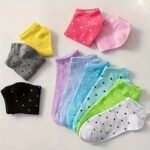 2/10/20 Pairs Candy Color Socks, Cute & Breathable Ankle Socks, Women'S Stockings & Hosiery - Image 4